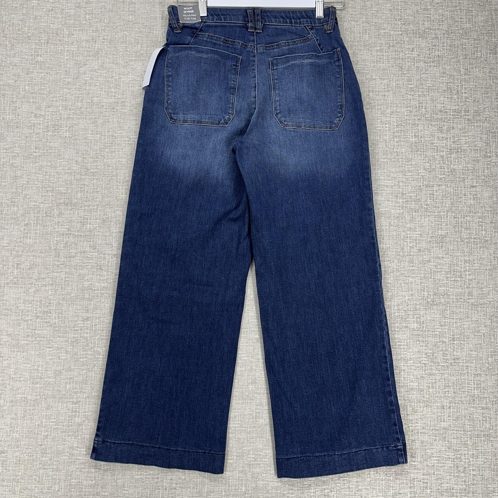 Wit & Wisdom Indigo Wide-Leg Jeans - Picture 4 of 15